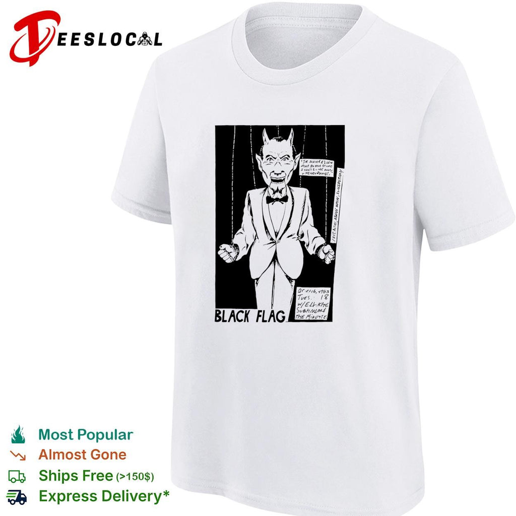 Travis Barker Raymond Pettibon Black flag 2026 shirt