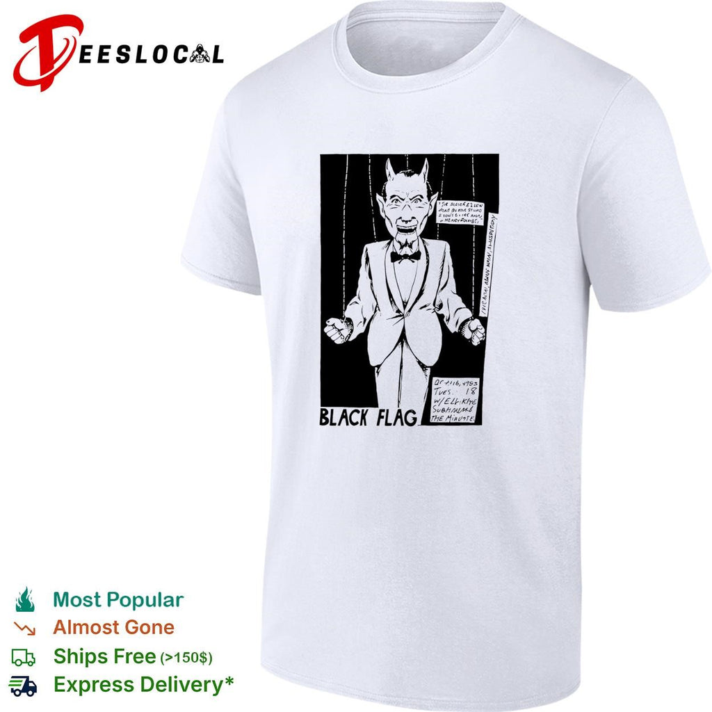 Travis Barker Raymond Pettibon Black flag 2026 shirt