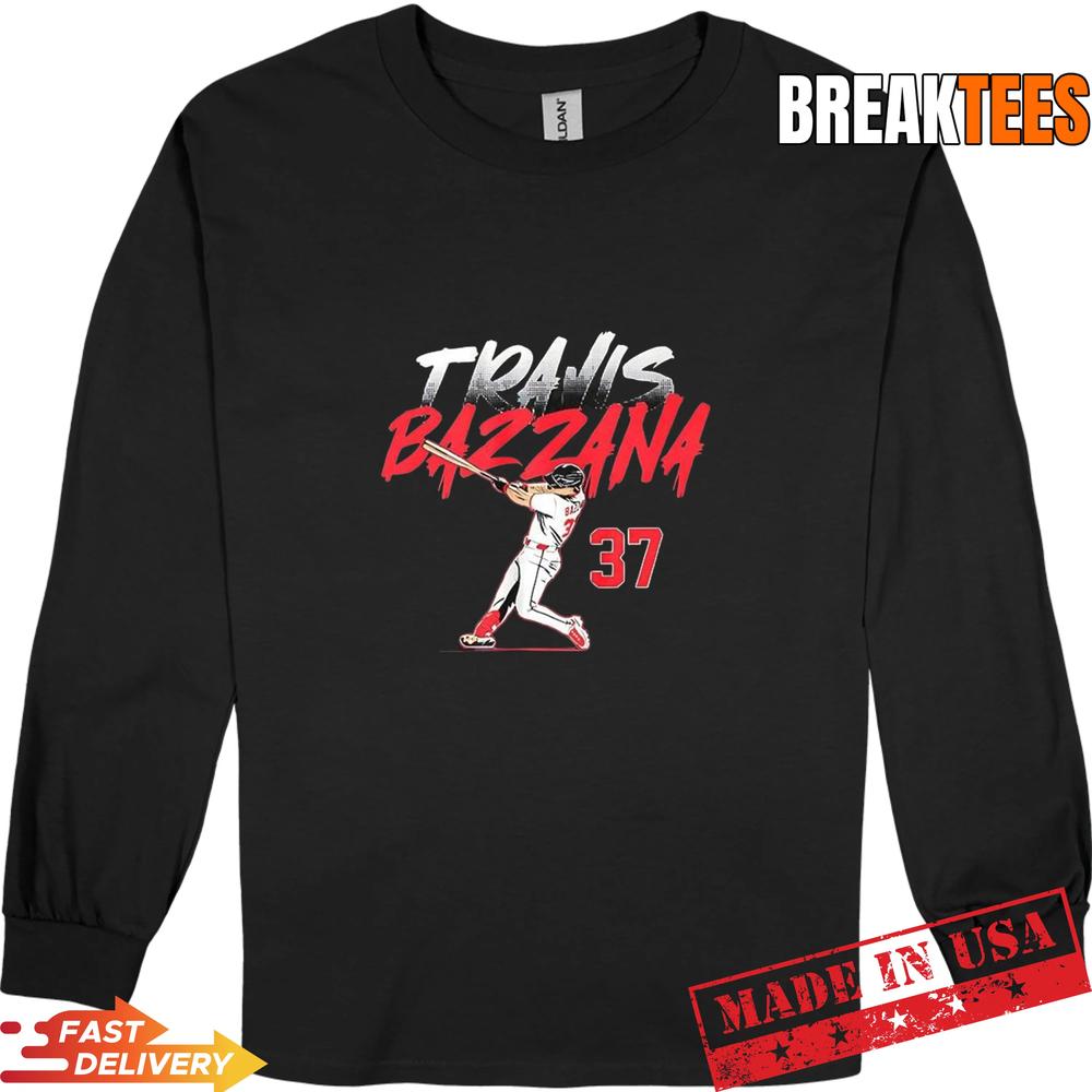 Travis Bazzana Cleveland Guardians MLB slugger swing number 37 T-Shirt