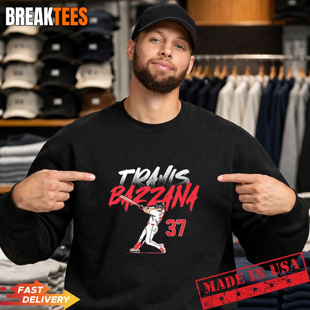 Travis Bazzana Cleveland Guardians MLB slugger swing number 37 T-Shirt