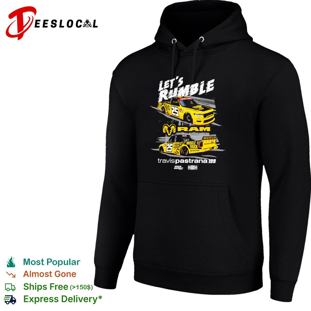 Travis Pastrana 199 Let s Rumble Ram Craftsman Truck Series Kaulig Racing 25 shirt