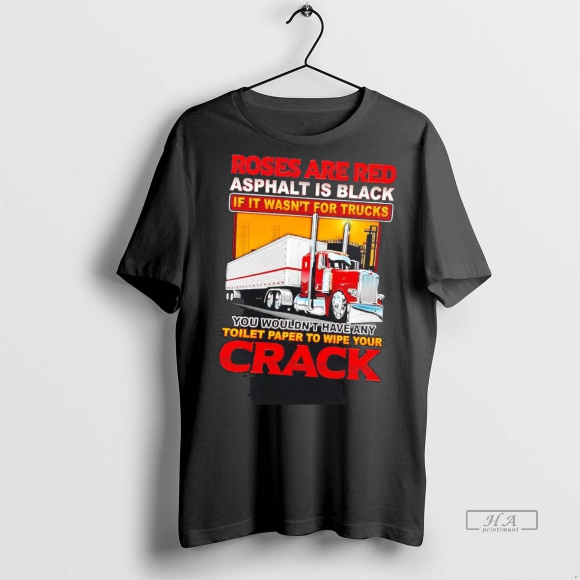 Trendy Official Roses Are Red Asphalt Is Black If It Wasnt For Trucks Tee Sweater
