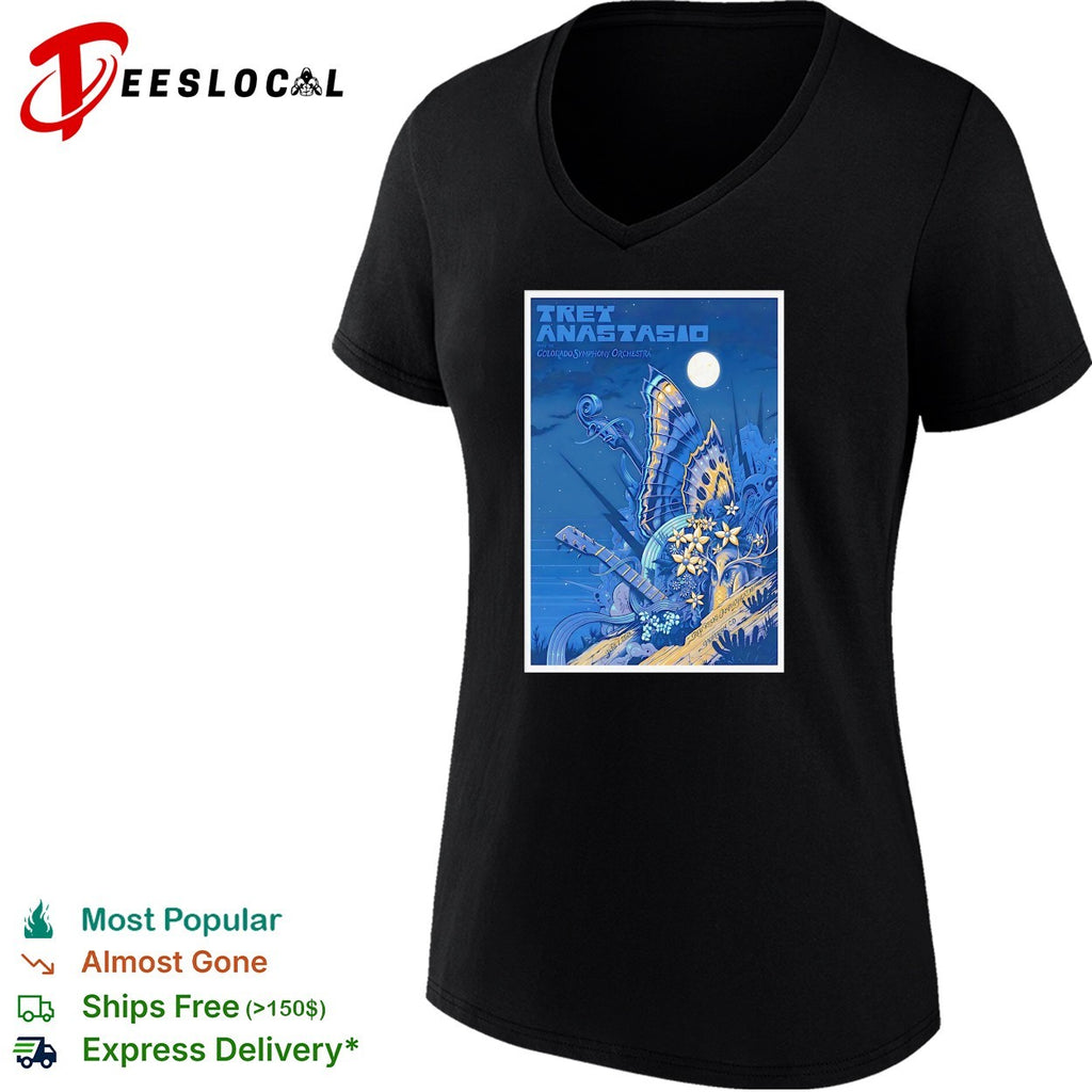 Trey Anastasio Colorado Symphony Orchestra Red Rocks Amphitheatre June 7 2026 shirt