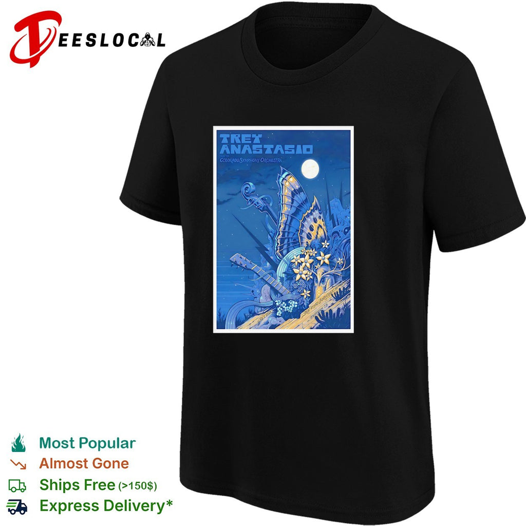 Trey Anastasio Colorado Symphony Orchestra Red Rocks Amphitheatre June 7 2026 shirt