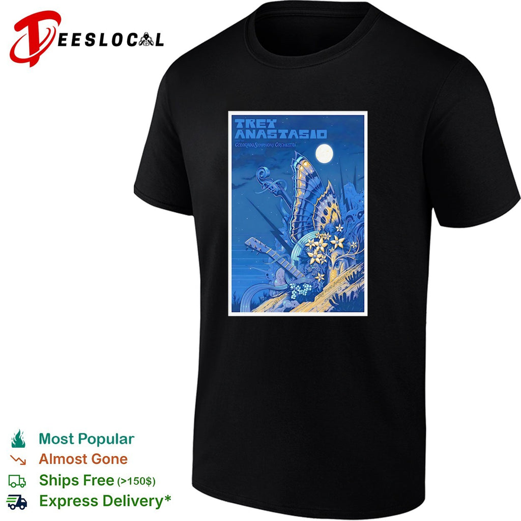 Trey Anastasio Colorado Symphony Orchestra Red Rocks Amphitheatre June 7 2026 shirt