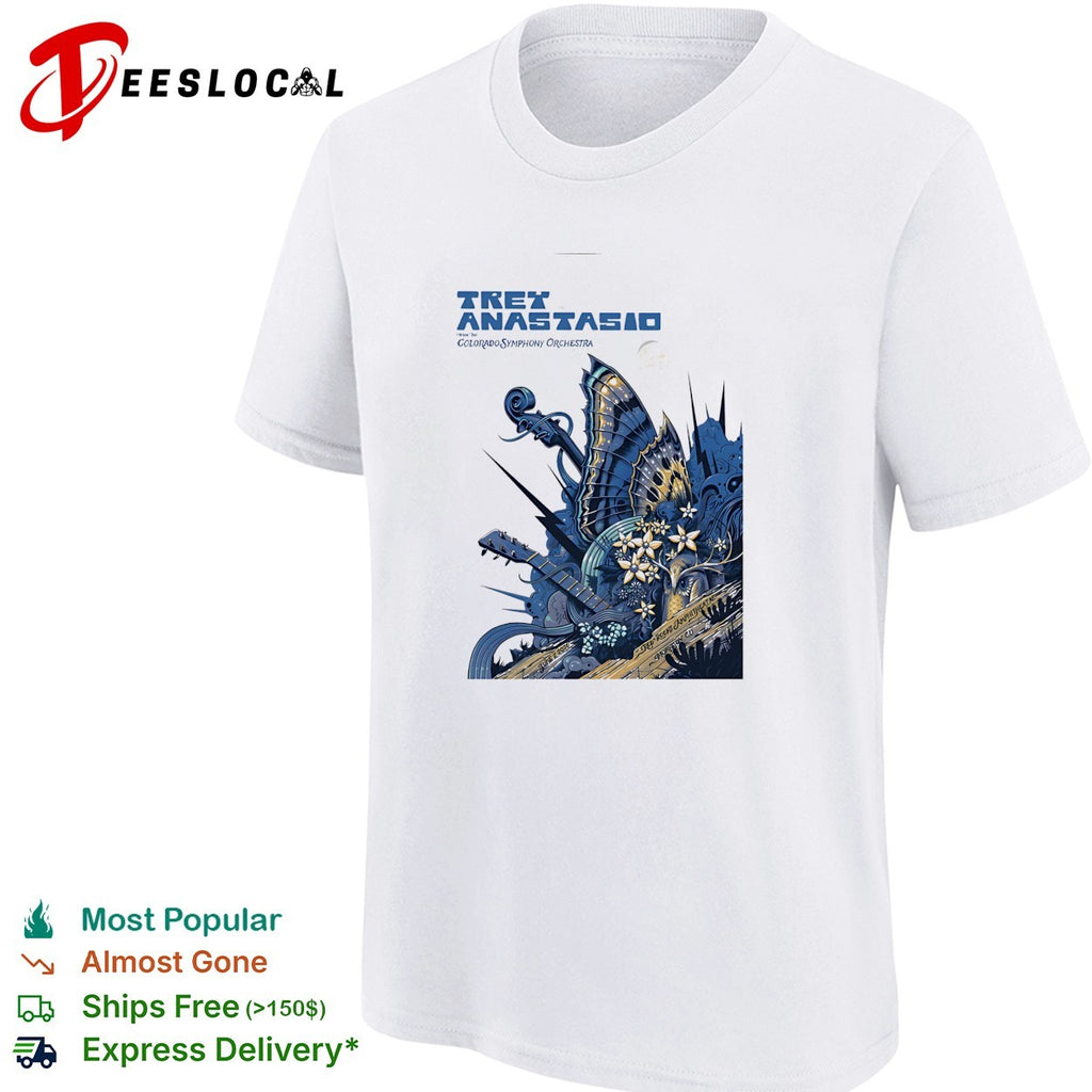 Trey Anastasio with the Colorado Symphony Orchestra Red Rocks Amphitheatre shirt