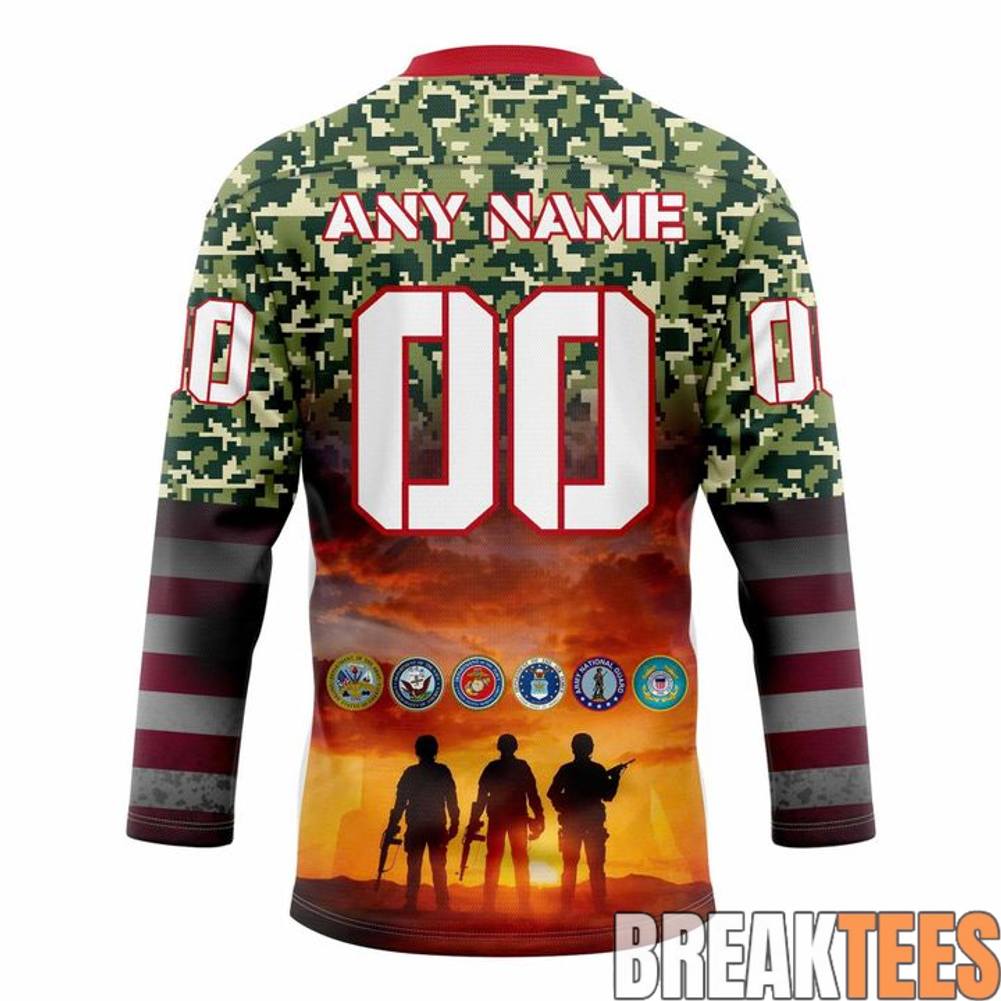 Tri-City Storm x Military Appreciation Night Hockey Jersey
