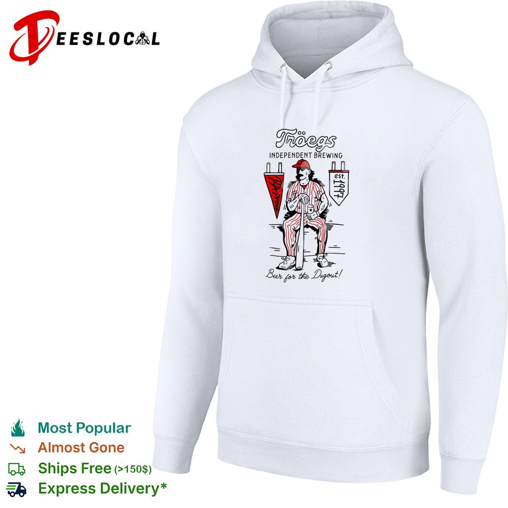 Troegs independent brewing beer for the dugout graphic shirt