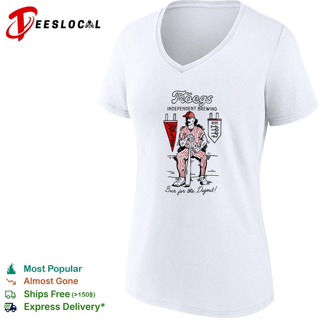 Troegs independent brewing beer for the dugout graphic shirt