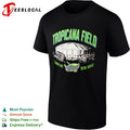 Tropicana Field Tampa Bay Devil Rays MLB Baseball Stadium Logo shirt