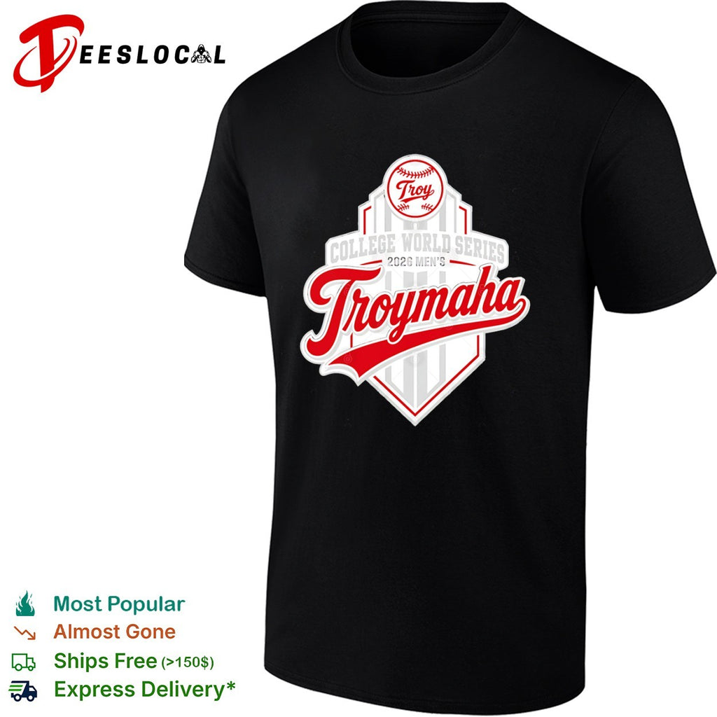Troy College World Series 2026 Troymaha Baseball Tournament shirt