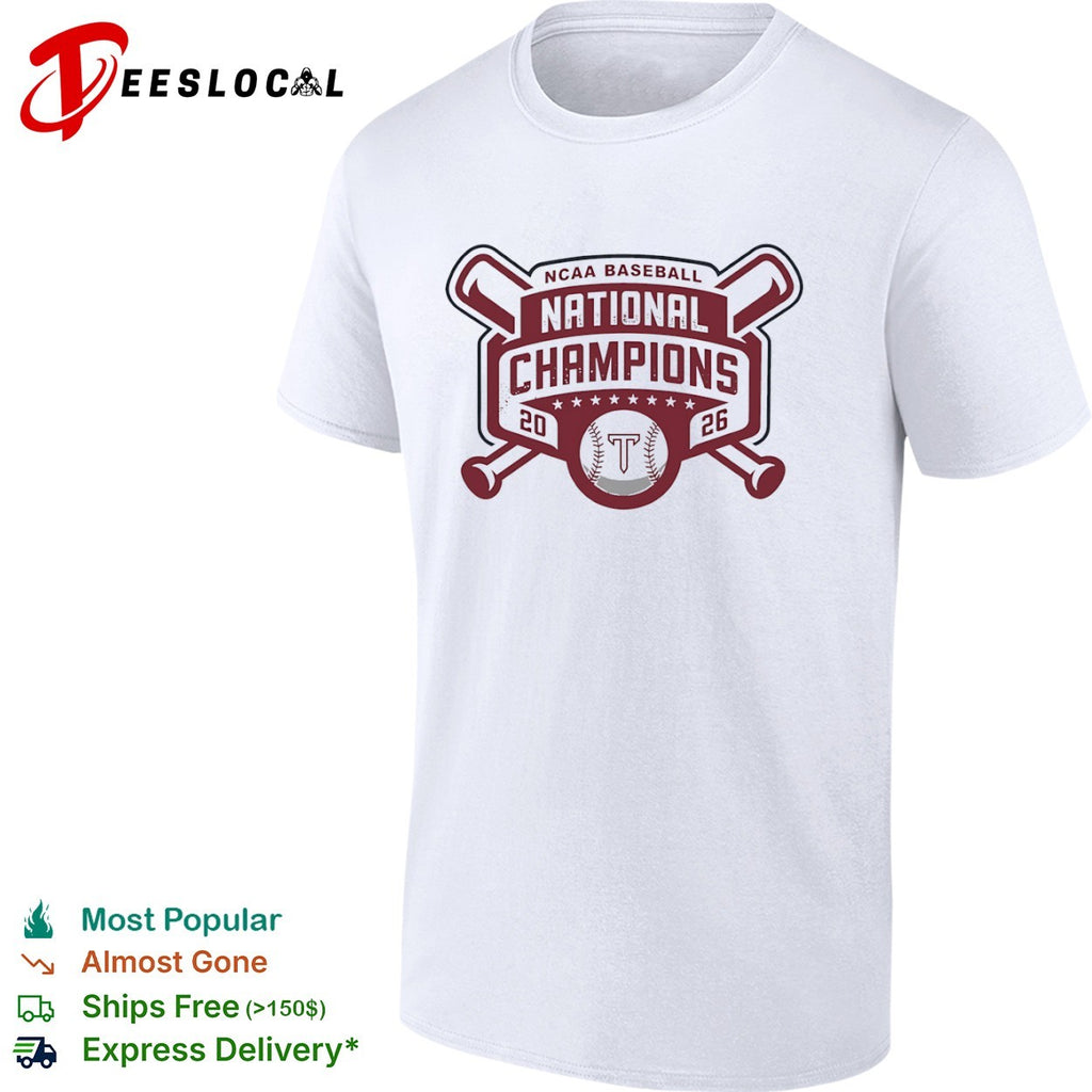 Troy Trojans NCAA Baseball National Champions 2026 Shirt