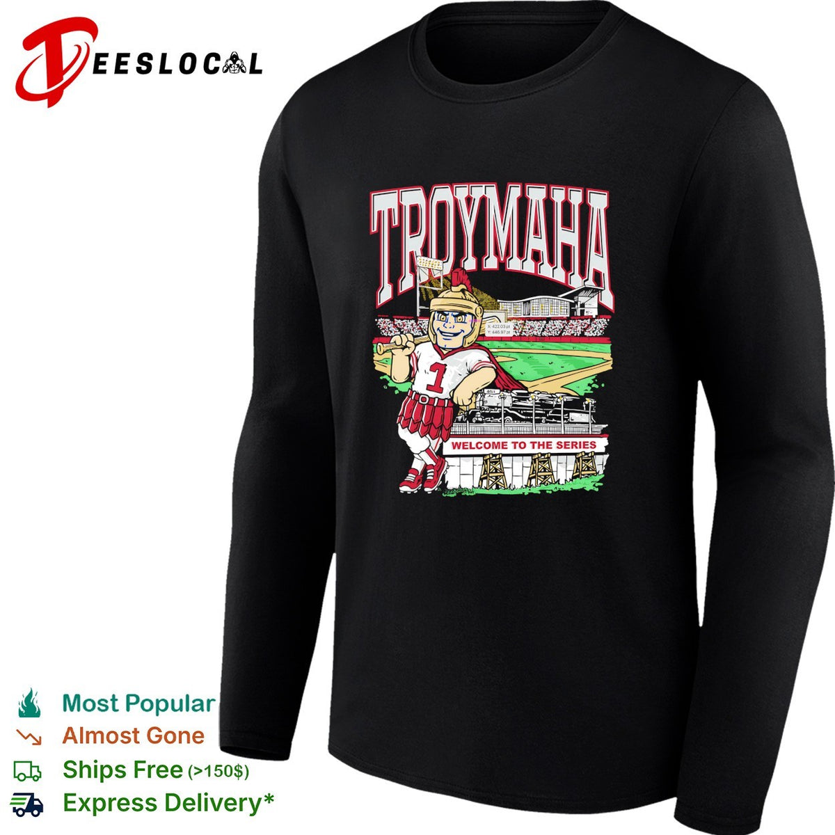 Troymaha Troy University welcome to the Series College World Series Omaha shirt