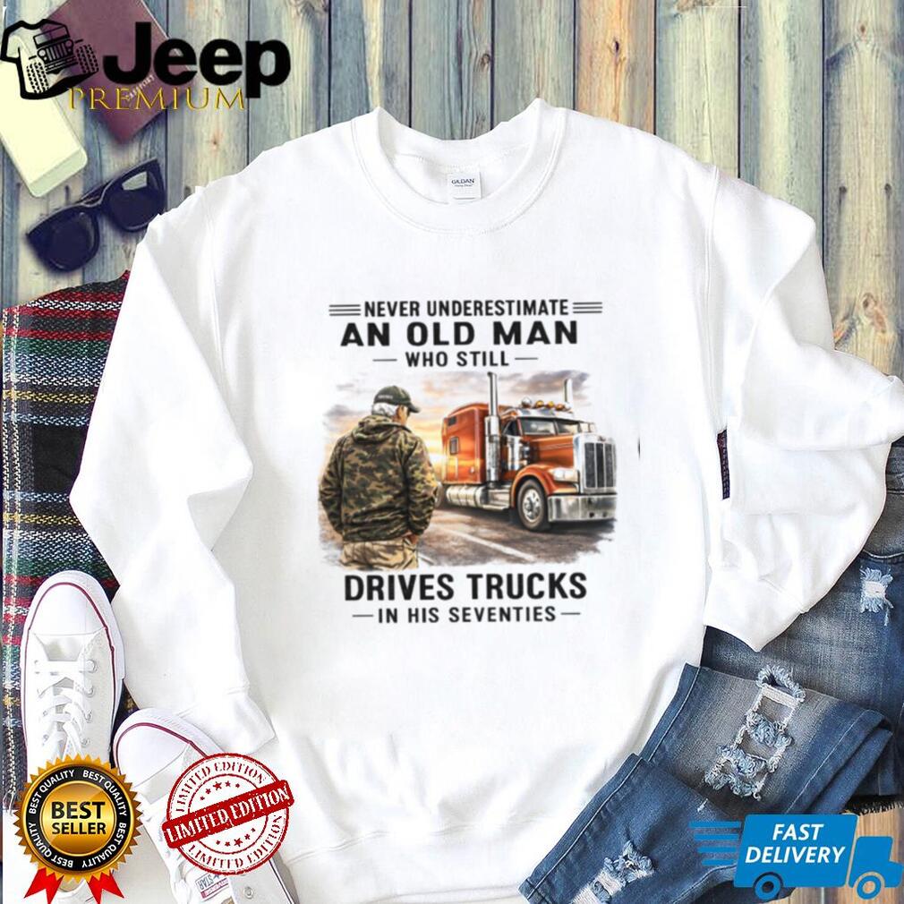 Truck Driver Long Haul Rig Operator Retirement Shirt