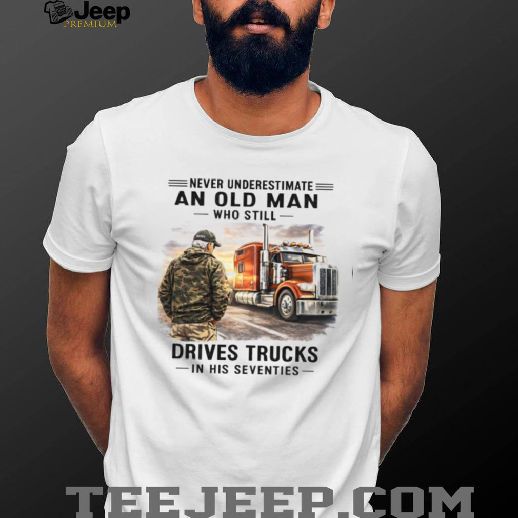 Truck Driver Long Haul Rig Operator Retirement Shirt