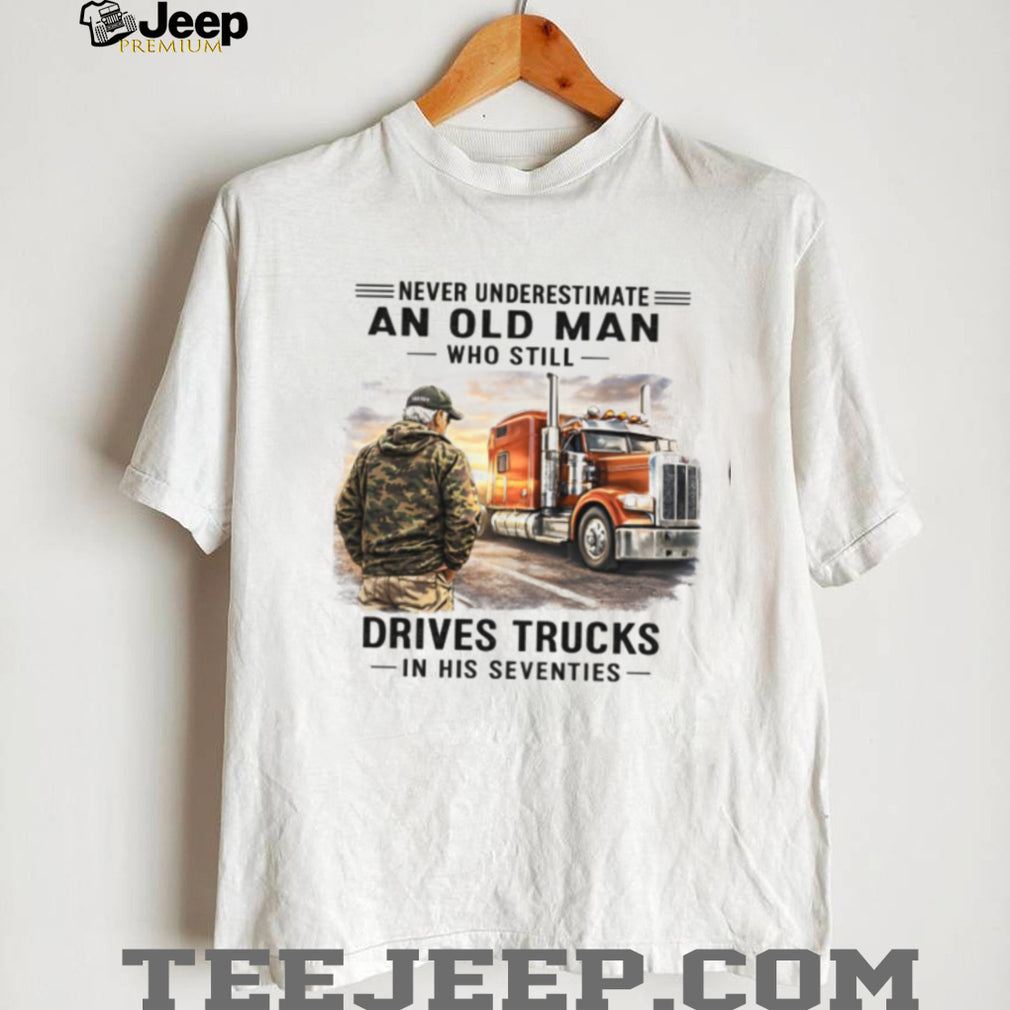 Truck Driver Long Haul Rig Operator Retirement Shirt