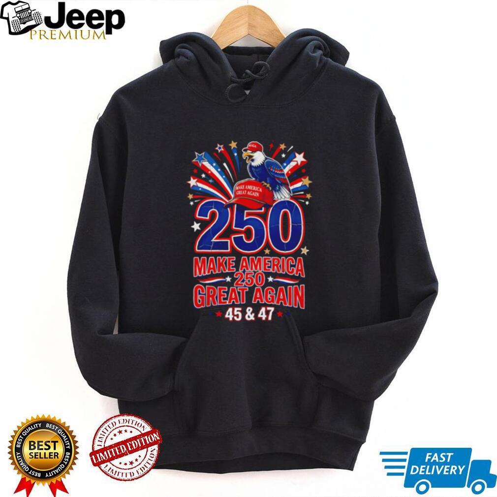 Trump 2024 Make America Great Again 45 and 47 Eagle T Shirt