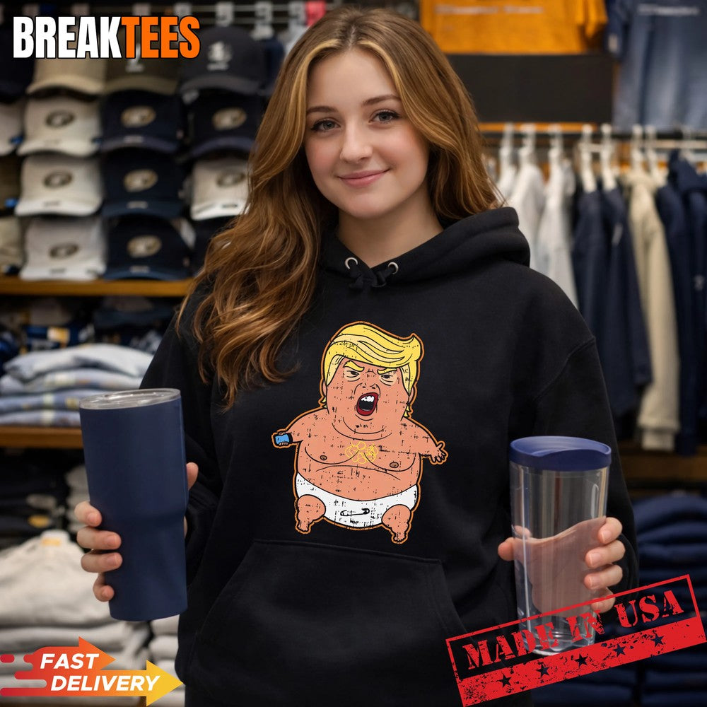 Trump Baby Balloon Funny Angry Shirt
