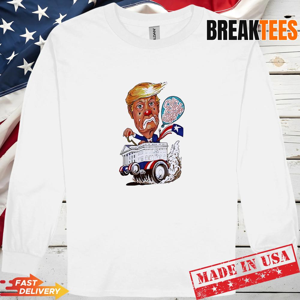 Trump Clown Car Cartoon Meme Shirt