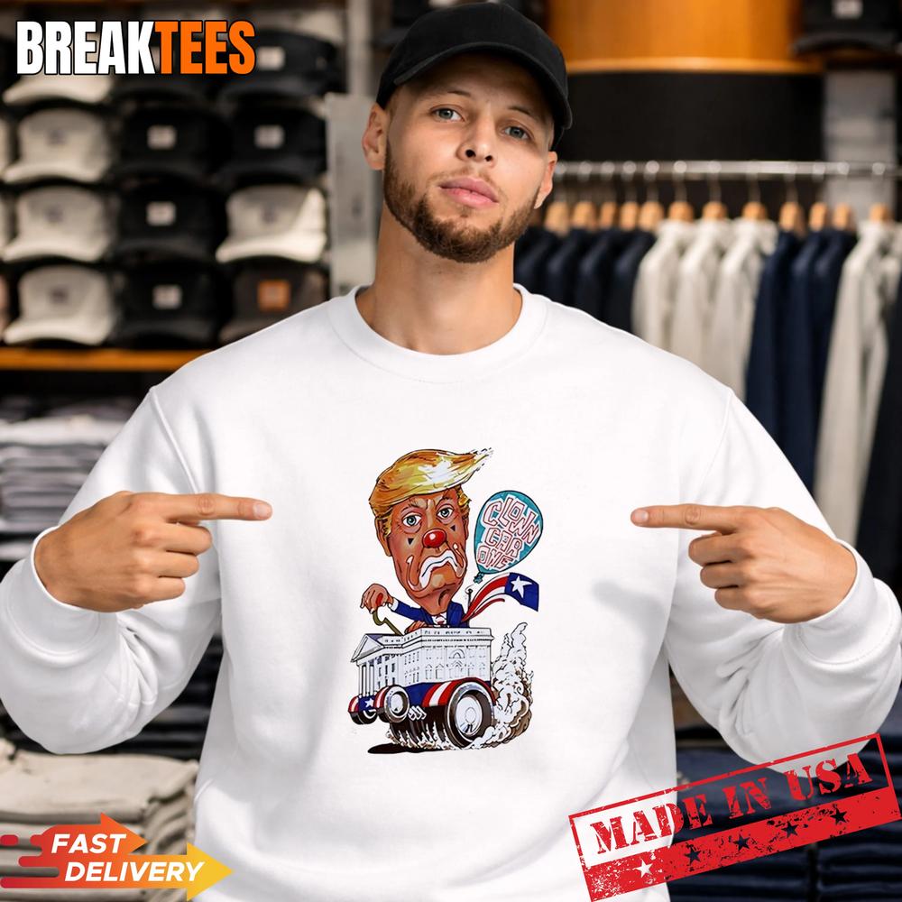 Trump Clown Car Cartoon Meme Shirt