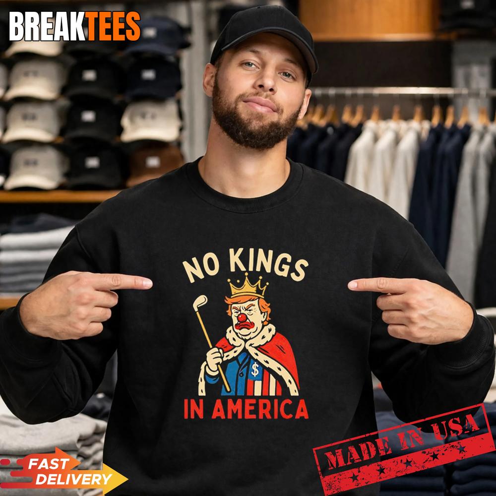 Trump Clown No Kings In America Tee