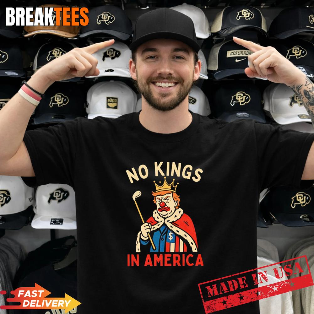 Trump Clown No Kings In America Tee