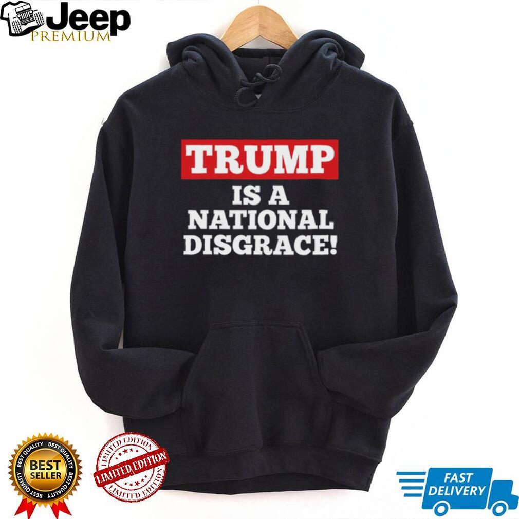 Trump National Disgrace Political Protest Graphic T Shirt