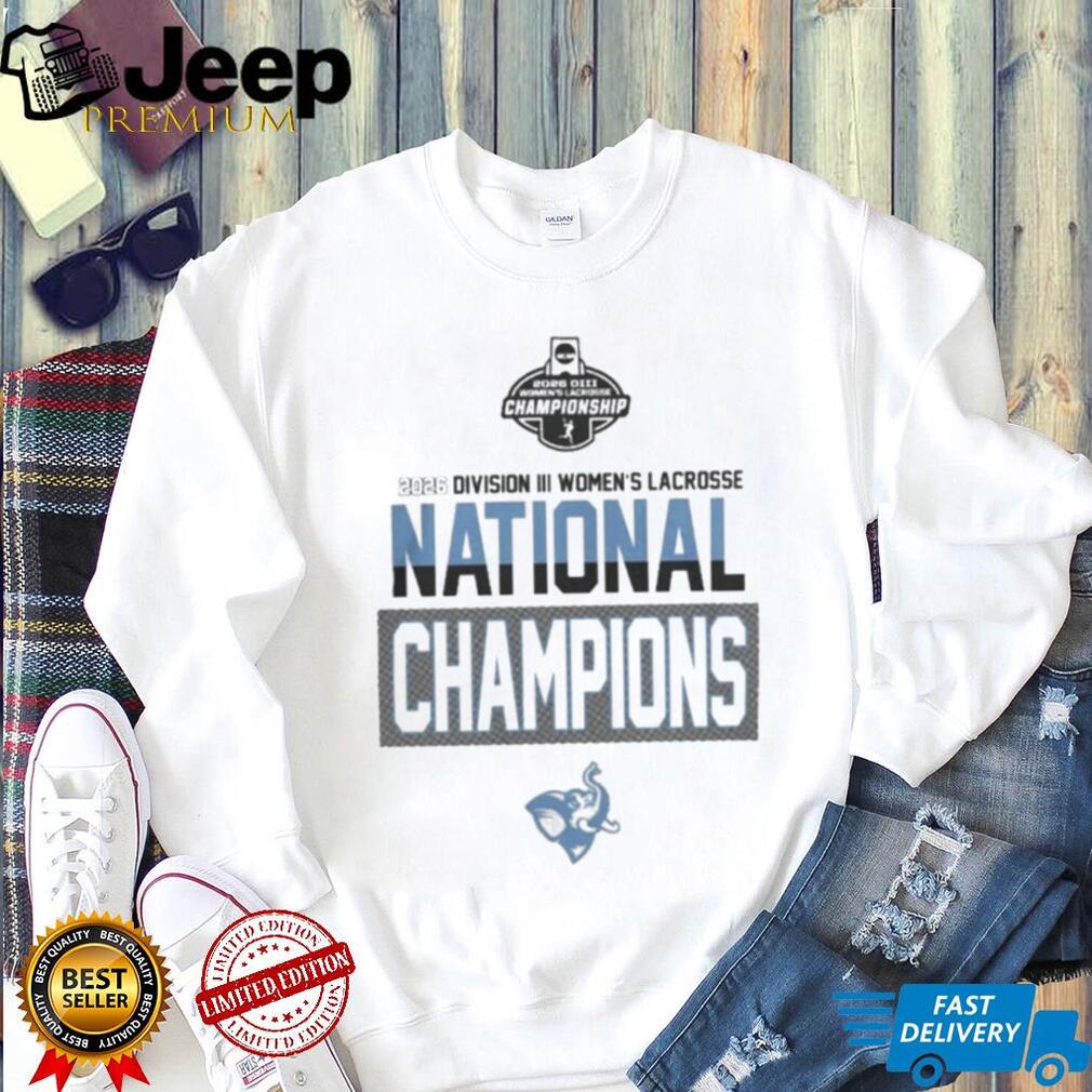 Tufts Jumbos Division III Women’s Lacrosse 2026 National Champions Shirt