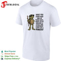 Turtle have you ever had one of those days when you are holding a stick shirt