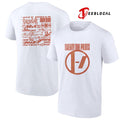 Twenty One Pilots City Walls Drum show breach tracklist logo shirt