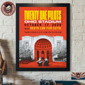 Twenty One Pilots Hometown Show 2026 In Ohio Stadium On October 17 2026 Home Decor Poster Canvas