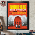 Twenty One Pilots With Death Cab For Cutie Live At Ohio Stadium On October 17 2026 Decor Poster Canvas