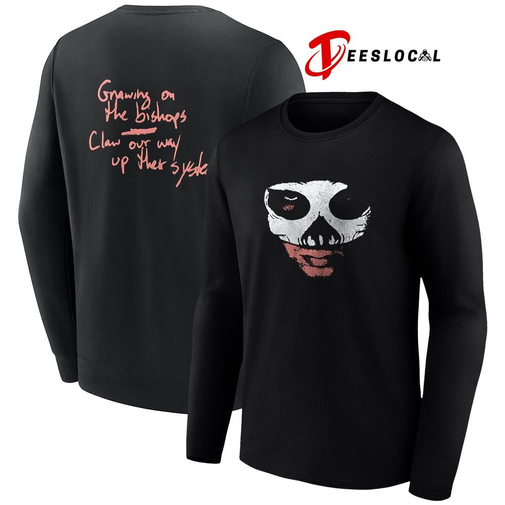 Twenty One Pilots growing on the bishops claw our way up their system graphic shirt