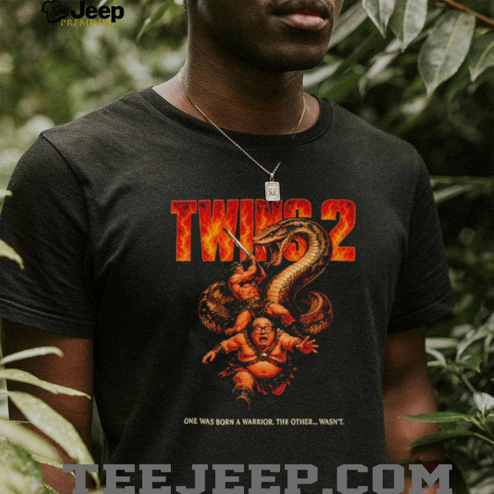 Twins 2 one was born a warrior the other wasn’t shirt