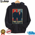 Two GOATs CR7 x Trump 45 47 Hope Style Political Parody T Shirt