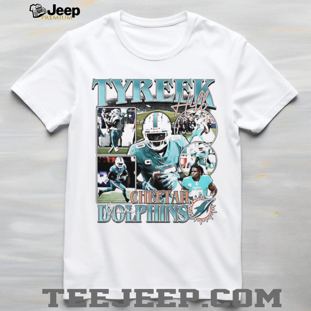 Tyreek Hill Cheetah Miami Football Vintage Bootleg T Shirt