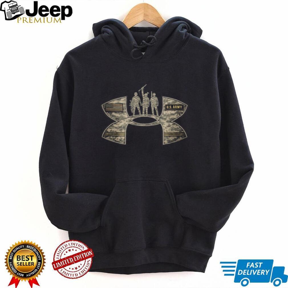U.S. Army Soldiers Silhouette Digital Camo Logo T Shirt