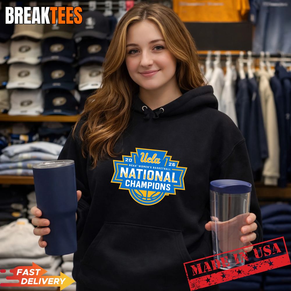 UCLA Bruins WBB 2026 National Champions Logo Shirt