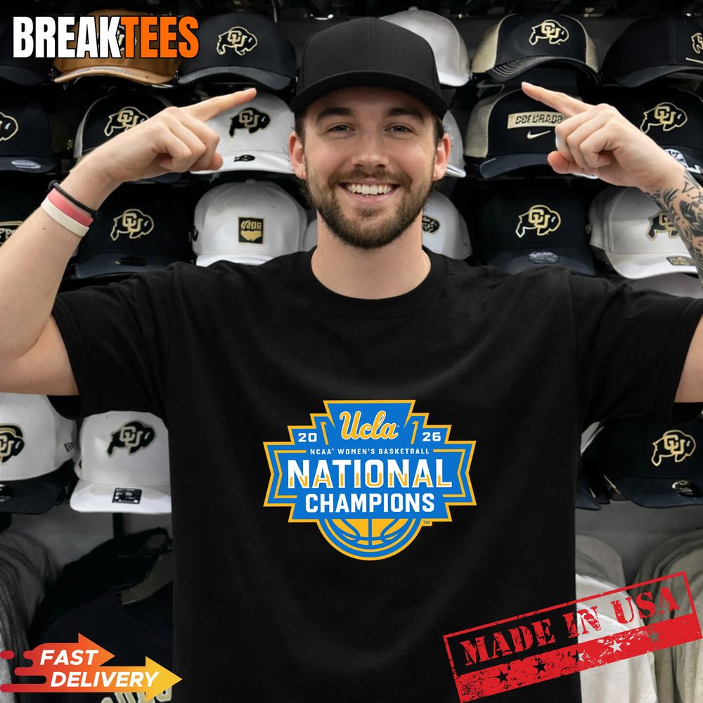 UCLA Bruins WBB 2026 National Champions Logo Shirt