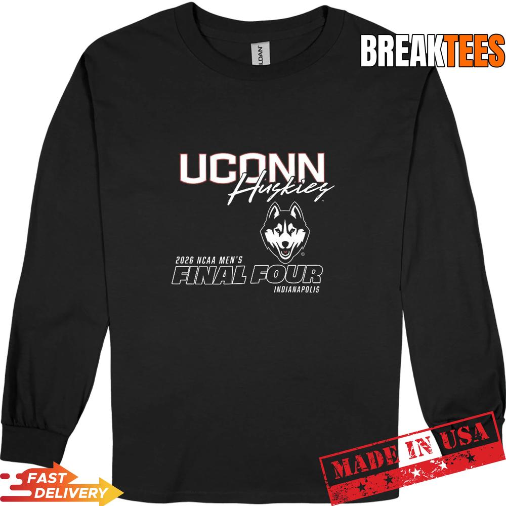 UConn Huskies 2026 NCAA Men’s Final Four T-Shirt