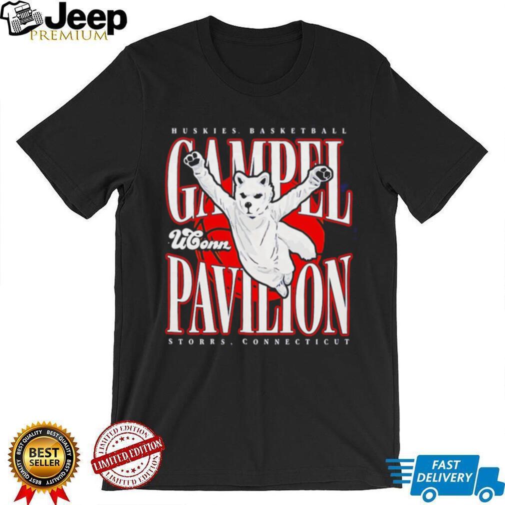 UConn Huskies Gampel Pavilion Storrs CT Basketball Fan T Shirt
