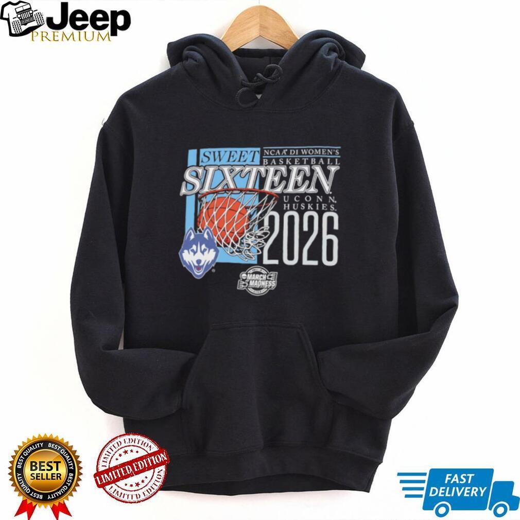 UConn Huskies NCAA Women’s Basketball Sweet SixT shirtn 2026 Shirt