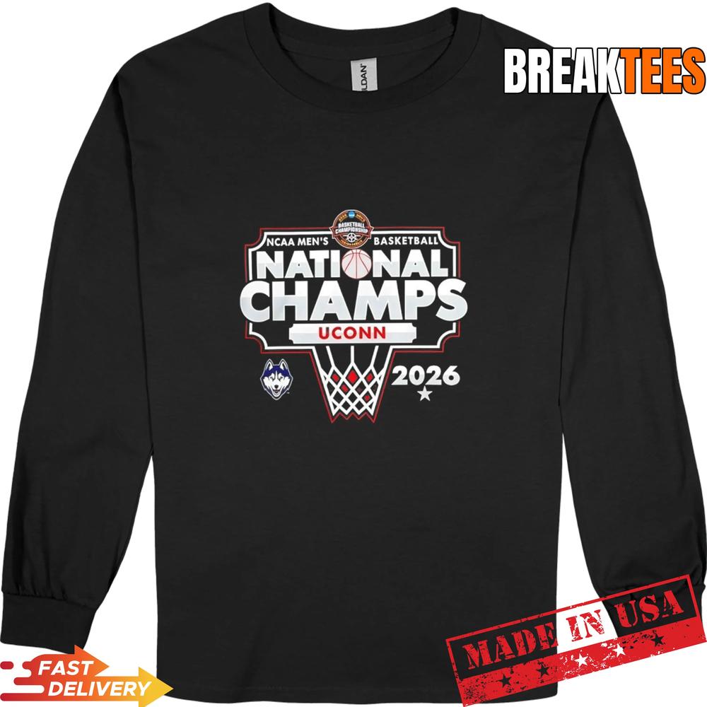 UConn Women’s Basketball 2026 NCAA National Champions T-Shirt