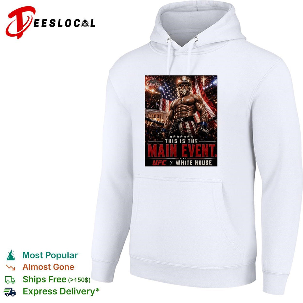 UFC main event soldier mascot White House fighting poster shirt