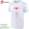 UFO abduction alien beam shirt
