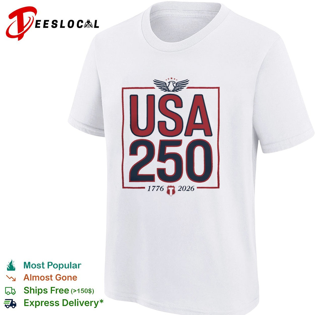 USA 250 1776 2026 Patriotic Eagle Independence Anniversary Commemorative shirt