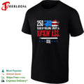 USA 250 years freedom liberty patriotic bold slogan shirt