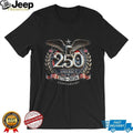 USA 250th Anniversary 1776 2026 American Eagle Patriotic T Shirt