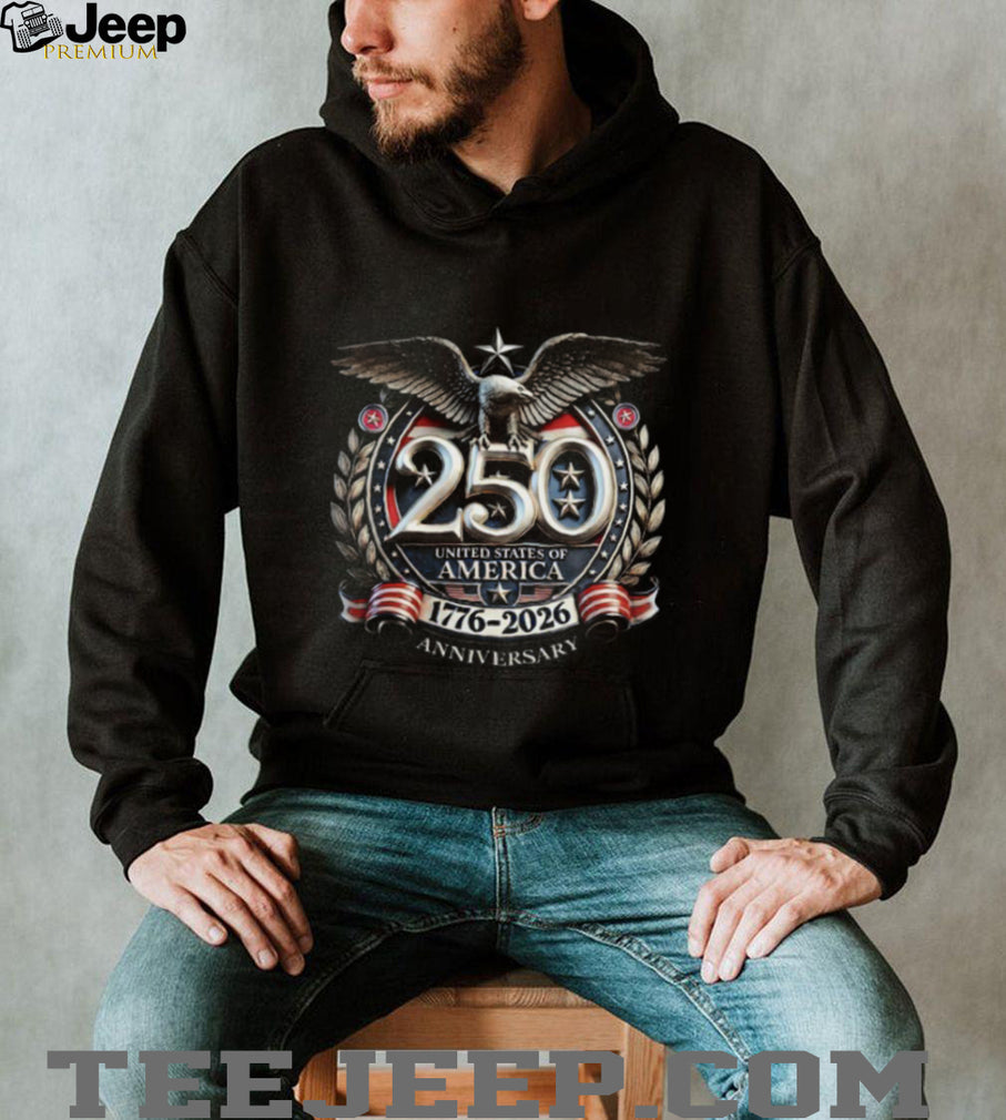 USA 250th Anniversary 1776 2026 American Eagle Patriotic T Shirt