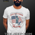 USA 250th Anniversary Statue Of Liberty Patriotic American Flag Shirt